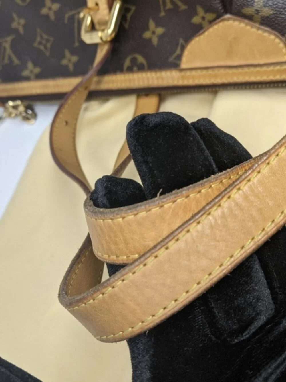 Louis Vuitton Palermo Handbag Monogram Canvas GM
